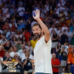 Madrid homenajea a Llull: “Me dan ganas de ponerme las zapatillas”