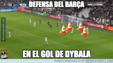 Los memes más divertidos del partido de Champions Juve-Barcelona