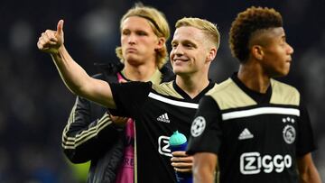 Van de Beek: "Hay muchas posibilidades de que me quede"