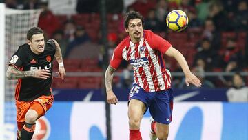 Savic con el Atl&eacute;tico.