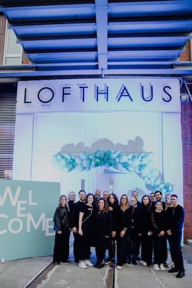 Miembros de LOFTHAUS durante el décimo aniversario de la fundación de Toni Kroos.