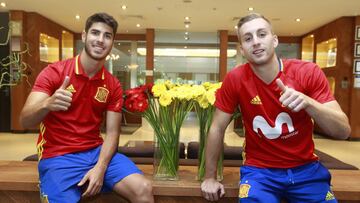 Asensio y Deulofeu serán las referencias en banda. Ambos posaron para AS en la previa de la final. Entre los dos suman cuatro goles en lo que va de campeonato.