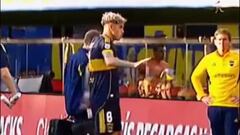 Reemplazan a Palacios en el Superclásico ante River y así reaccionan los argentinos en La Bombonera