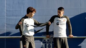 Jo?o F¨¦lix y Jo?o Cancelo.