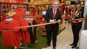 Francois de Keersmaecker, presidente de la Real Federación Belga de Fútbol