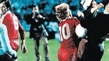 La agresión de 'El loco del Bernabéu'.