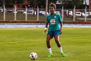 La Selección Femenina de Brasil sigue trabajando con miras a la final de la Copa América ante Colombia. El partido será este sábado en el Alfonso López.