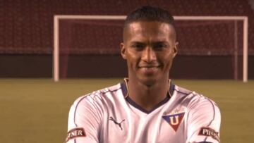 Antonio Valencia, jugador de Liga de Quito