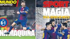 Messi, entre ser una máquina y ser un mago para la prensa