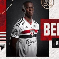 Andrés Colorado, nuevo jugador del Sao Paulo de Brasil