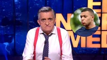 Spanish TV presenter tears into sneering Mbappé and Galtier