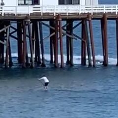 Intenta huir en SUP de los guardacostas tras haberse saltado el confinamiento