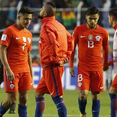 Los 11 jugadores que están al borde de la suspensión en Chile