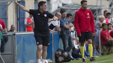 Berizzo, en el amistoso de Amorebieta