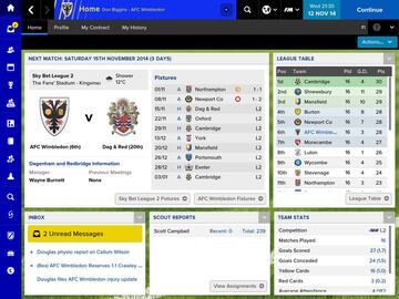 Captura de pantalla - Football Manager Classic 2015 (AND)