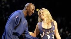 Michael Jordan y Mariah Carey.