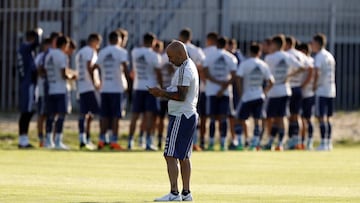 La Selección Argentina volvió a trabajar en su búnker para ya preparar el partido de octavos de final del sábado ante Francia. Los titulares recuperaron.