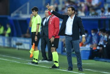 Calleja, entrenador del Alavés.