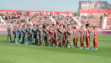 Los futbolistas del Girona disfrutan de un merecido descanso