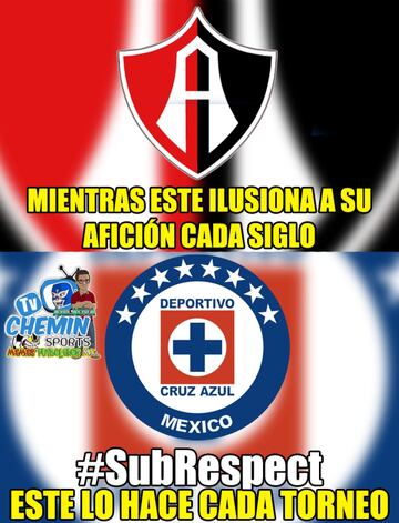 Los 40 mejores memes de la victoria de Cruz Azul sobre Tigres