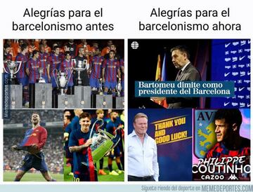 El Barça, el Madrid... Los memes más divertidos de la jornada