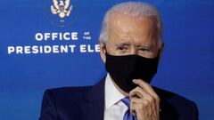 El presidente electo Joe Biden volvi&oacute; a hablar sobre la importancia del uso de mascarillas en Estados Unidos para evitar el contagio del coronavirus.