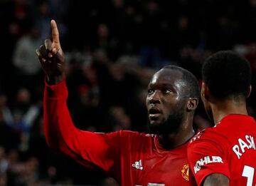 Manchester United's Romelu Lukaku