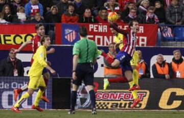 Atlético de Madrid-Villarreal en imágenes