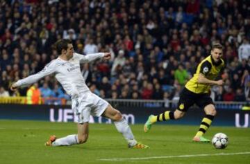 Gareth Bale marca el 1-0.