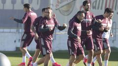 31/01/20 ENTRENAMIENTO DEL VILLARREAL 
 
 PACO ALCACER  CAZORLA 