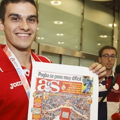 Hortelano: "Si Bolt está a mi lado en Río, intentaré ganarle"