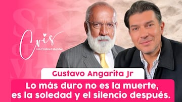“Lo más duro no es la muerte, es la soledad y el silencio”: Gustavo Angarita