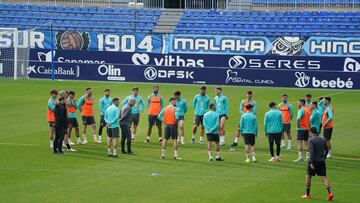 EL Málaga, preparado para otro partido de vértigo contra el Ibiza.