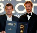 Iker Casillas es galardonado con el premio 'Golden Foot' 2017