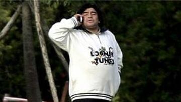 <B>TRASLADO. </b>La justicia interviene en el caso por medio de un juzgado de familia para proteger a Maradona de sus propias decisiones.