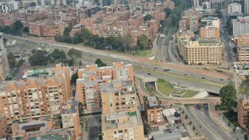 Simulacro de aislamiento en Bogotá por coronavirus.