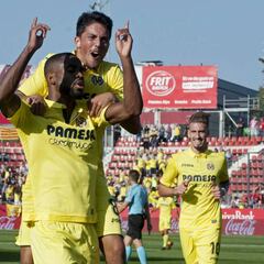 Resumen y goles del Girona - Villarreal de LaLiga Santander