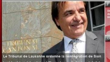 La juez vuelve a dar la razón al Sion ante la UEFA