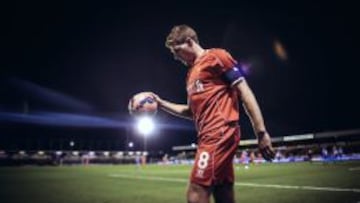 Gerrard, durante un partido.