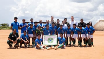 SE Palmeiras x Yawalapiti. Copa Xingu por um futuro melhor. (Foto: Cesar Greco/Palmeiras/by Canon)