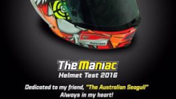 El casco de Iannone para los test invernales.