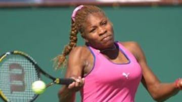 Una imagen de archivo, de la &uacute;ltima aparici&oacute;n de Serena Williams en Indian Wells. 