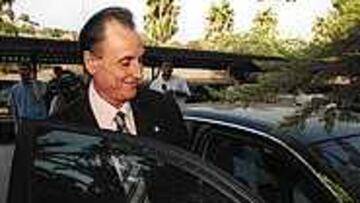 SATISFECHO. Lopera se mostró entusiasmado con su nuevo fichaje y optimista de cara al encuentro ante el Real Madrid.