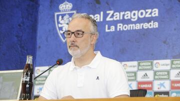 Miguel Torrecilla, director deportivo del Real Zaragoza.