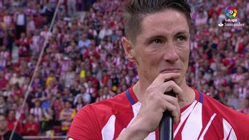 El discurso de Torres con el que hizo llorar a un estadio entero