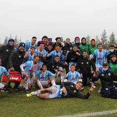 Nueva función de Magallanes en la B: el rival termina en el suelo