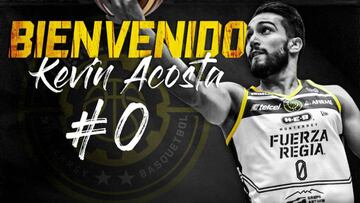 Kevin Acosta regresa para su cuarto año en Fuerza Regia