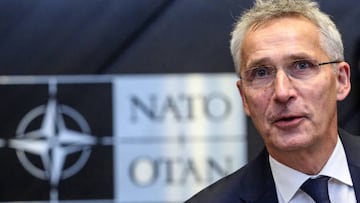 North Atlantic Treaty Organization (NATO) Secretary General Jens Stoltenberg looks on before the start of the second day of a NATO Defence Ministers' meeting at the NATO headquarters in Brussels on June 16, 2022. (Photo by Valeria Mongelli / AFP) (Photo by VALERIA MONGELLI/AFP via Getty Images)