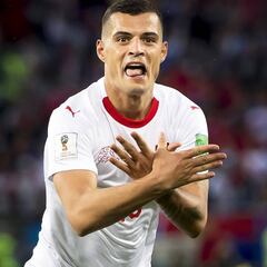 La 'doble águila' albanesa de Xhaka y Shaqiri irrita a Putin