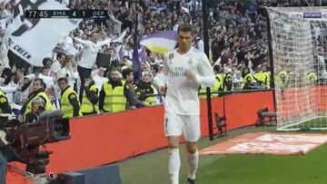 La reacción de Cristiano en su primer gol: no lo celebró